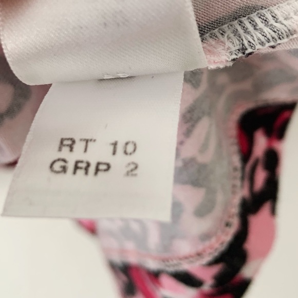 St. John Pink Leopard Print Top 3 Quarter Sleeve - Picture 5 of 5